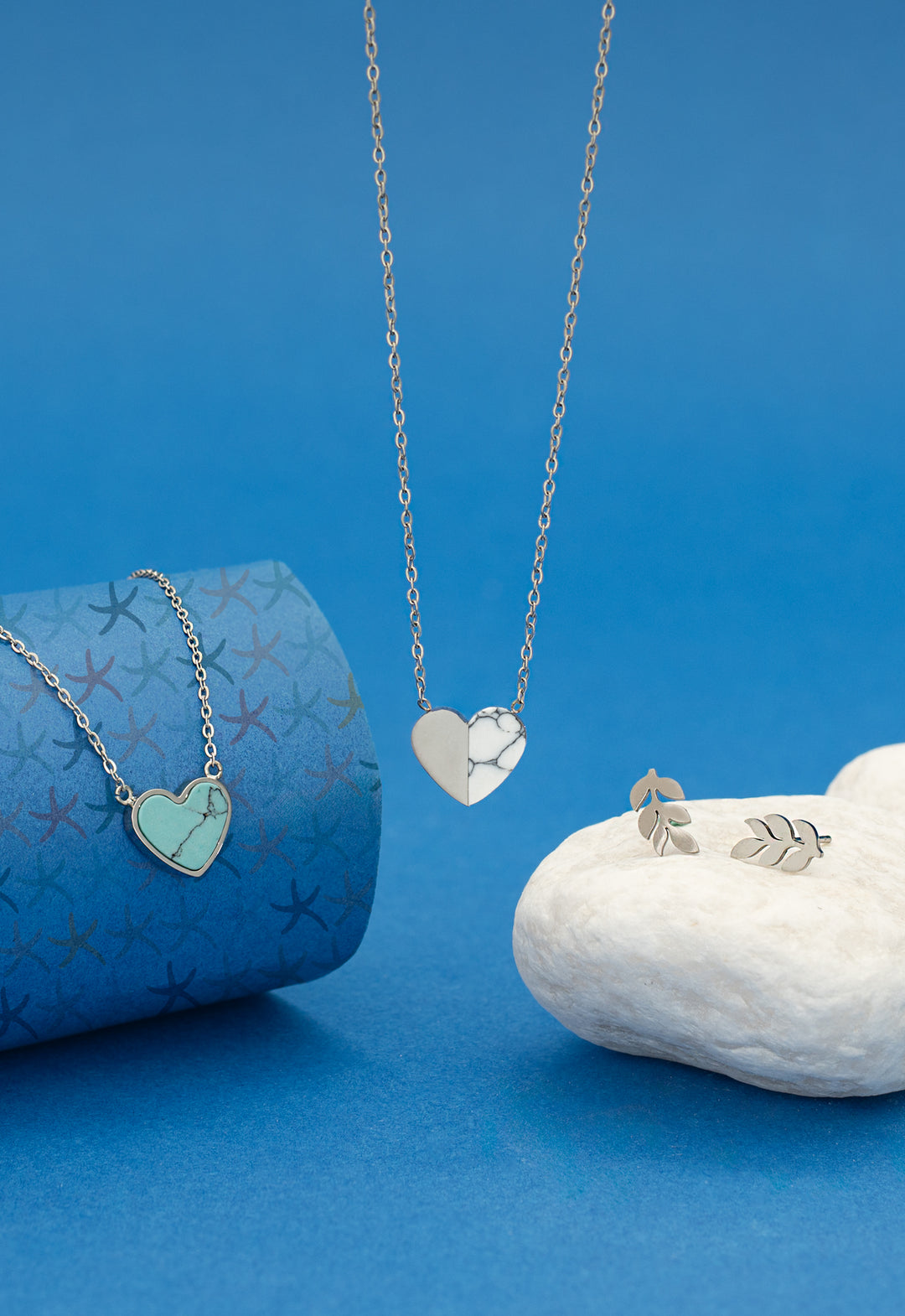 Alexis Silver Heart Necklace