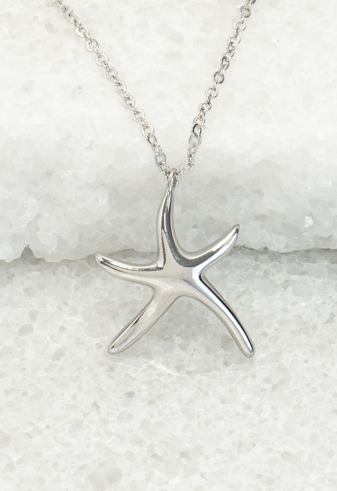 Starfish Hope Necklace in Silver