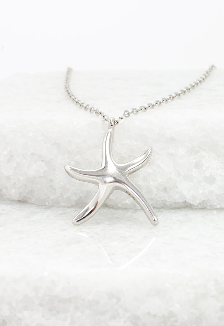 Starfish Hope Necklace in Sterling Silver