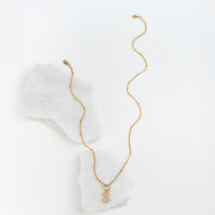 Custom Charm Necklace in 14K Gold
