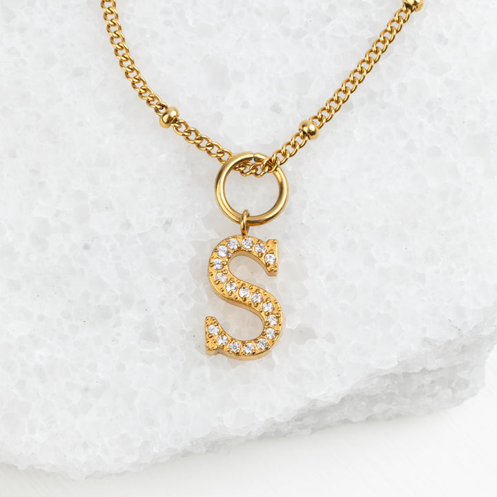 Custom Charm Necklace in 14K Gold