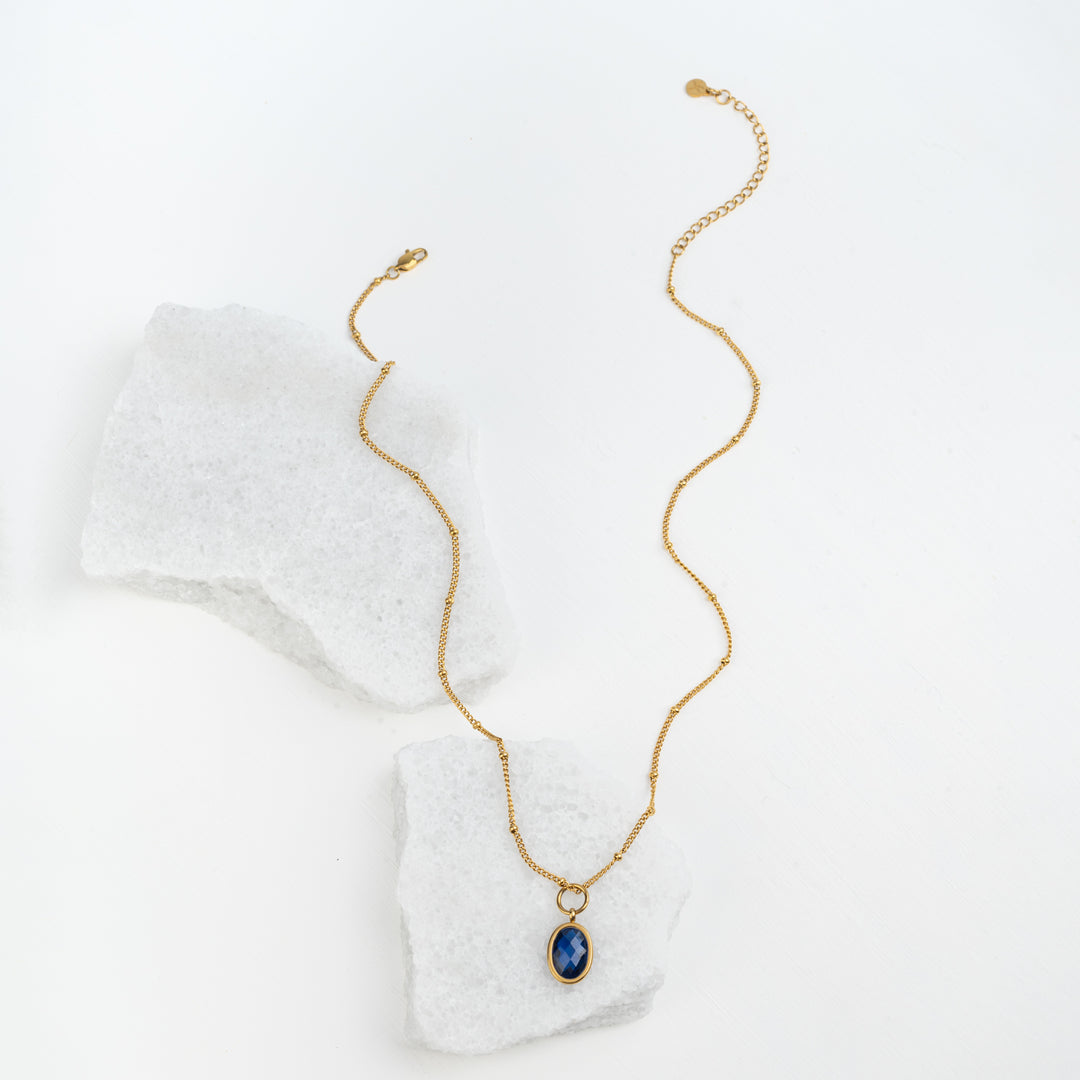 Custom Charm Necklace in 14K Gold