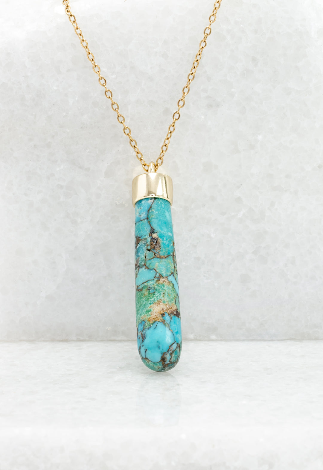 Resilience Necklace in Turquoise