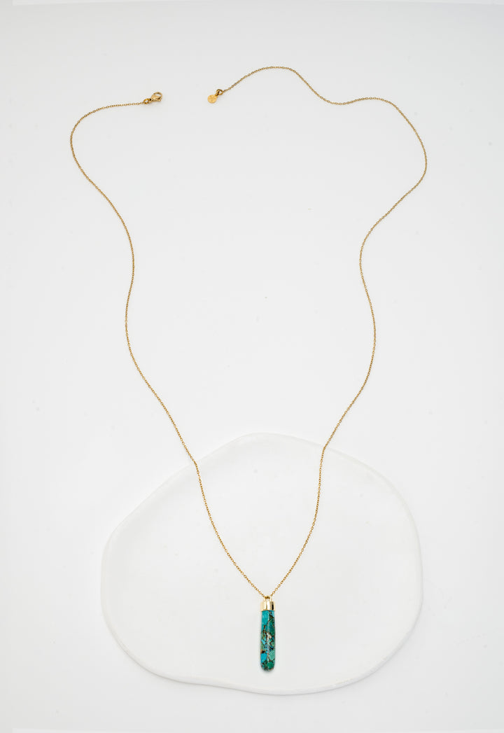Resilience Necklace in Turquoise
