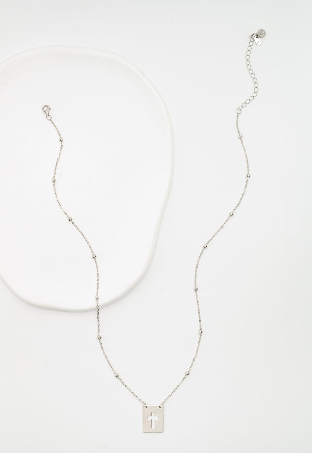 Sanctuary Sterling Silver Cross Necklace