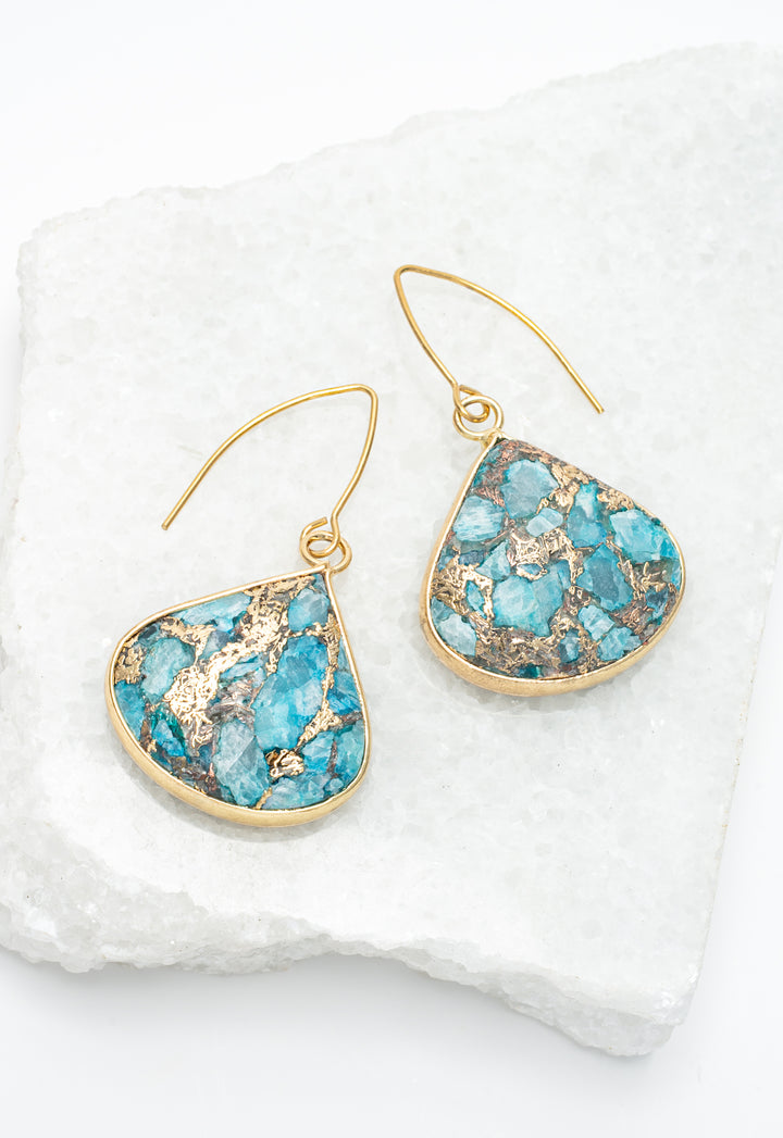 Emperor Stone Blossom Earrings