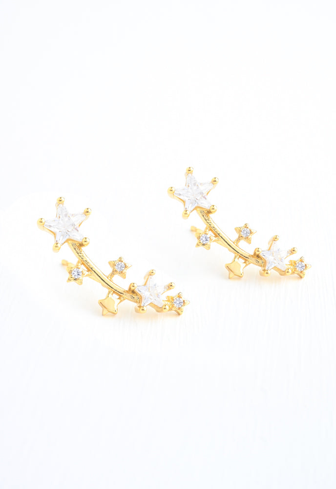 Constellation Crawler Earrings