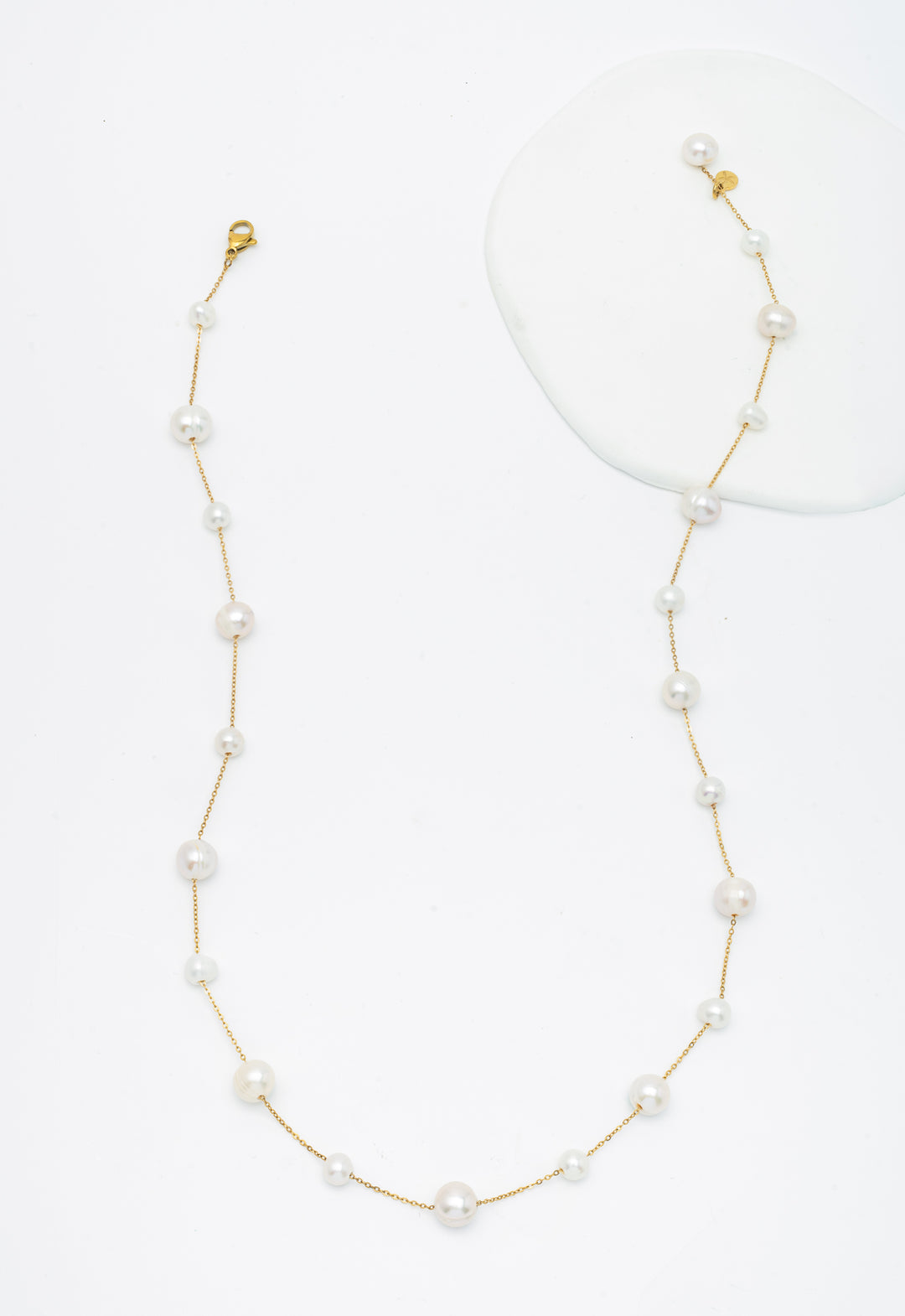 Celeste Convertible Pearl Necklace
