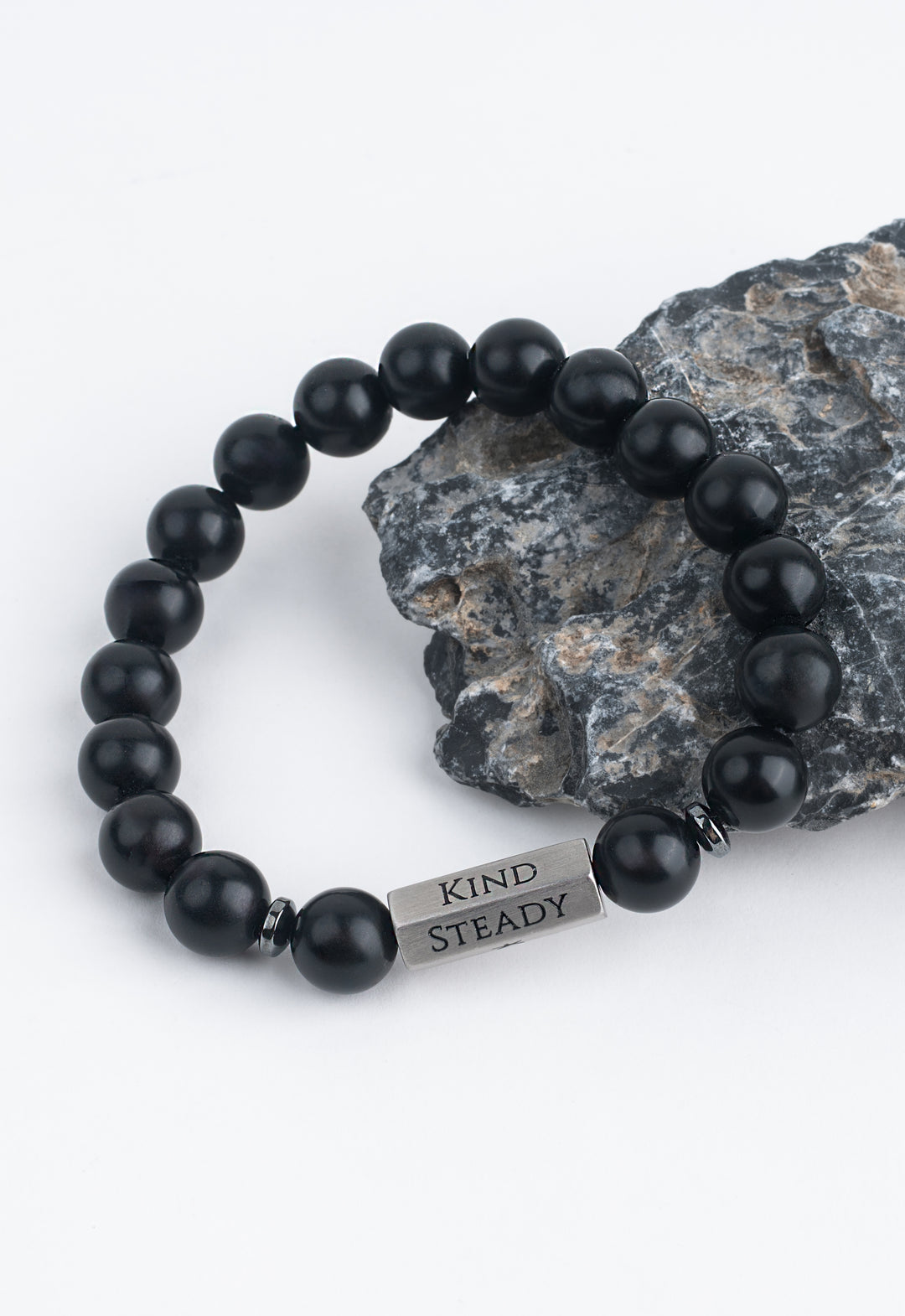 The Pillar Bracelet – Matte Black