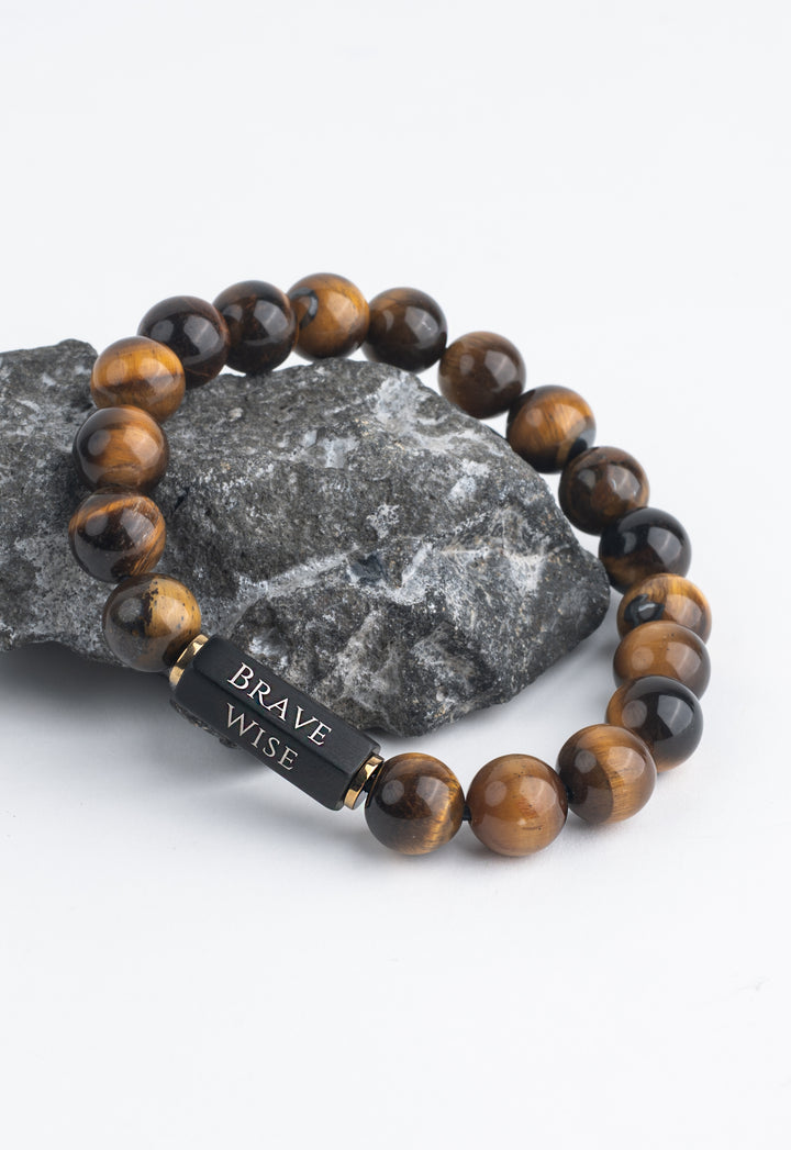 The Pillar Bracelet – Tiger’s Eye