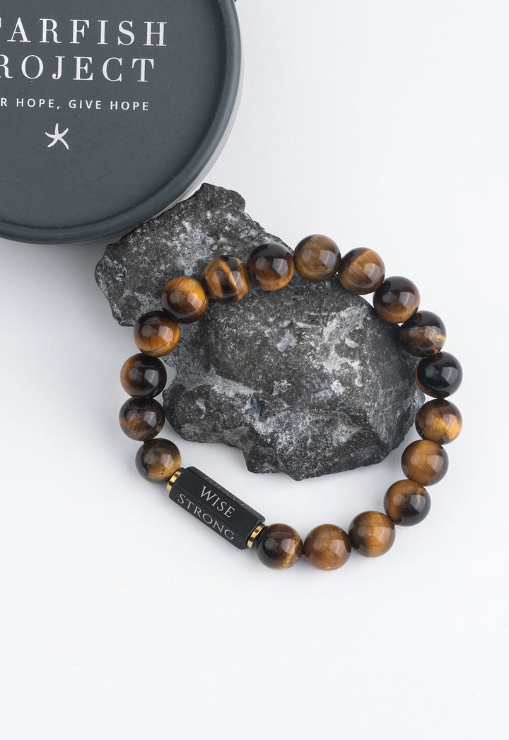 The Pillar Bracelet – Tiger’s Eye