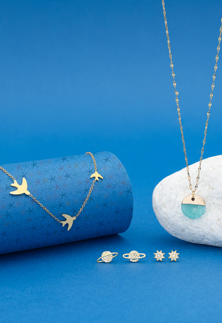 Sparrow Gold Necklace