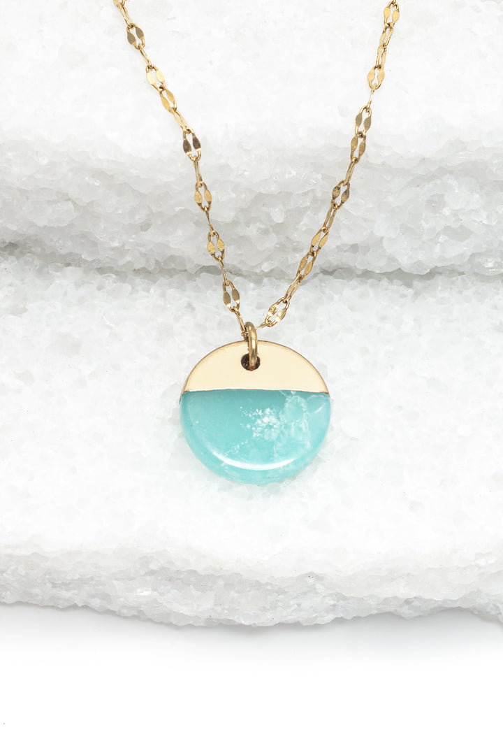 Refresh Necklace in Aqua