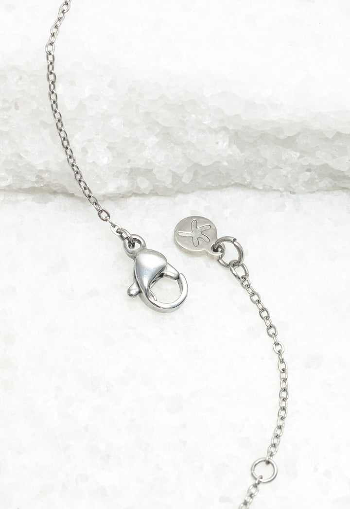 Alexis Silver Heart Necklace