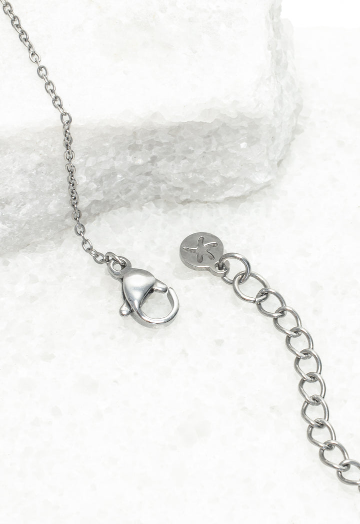 Mallory Silver Necklace