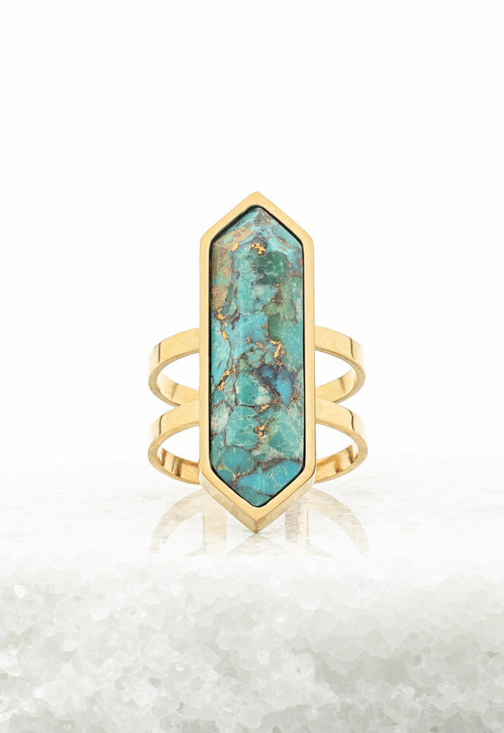 Wild and Free Turquoise Ring