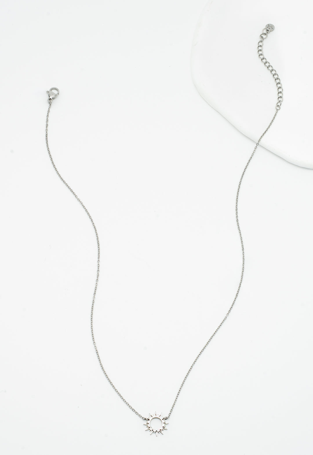 Mallory Silver Necklace