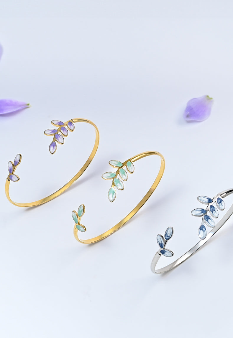 Hope Grows Bracelet in Lavender