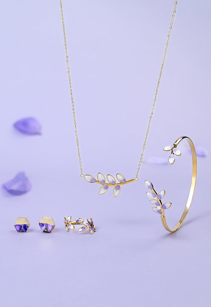 Hope Grows Necklace in Lavender
