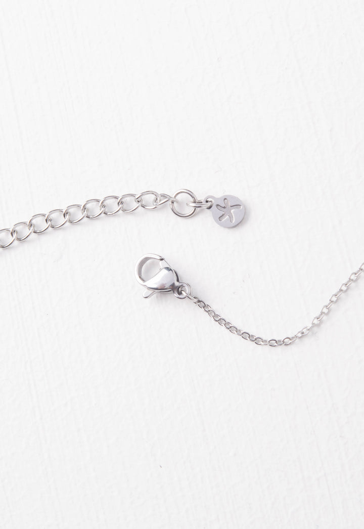 Carolyn Silver Cross Necklace