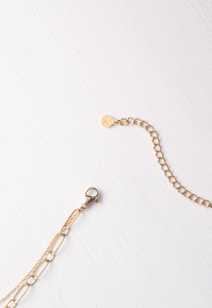 Holly Layered Mother of Pearl Necklaces